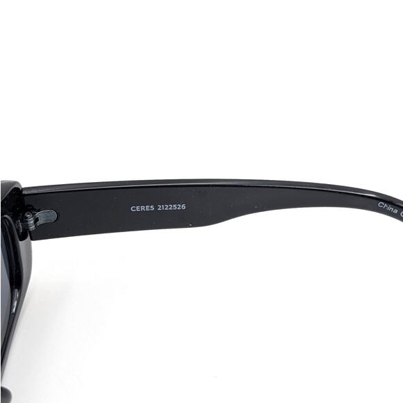 Aire Ceres Unisex Rectangle Sunglasses Black Frame/Smoke Mono Lens One Size - Picture 4 of 6